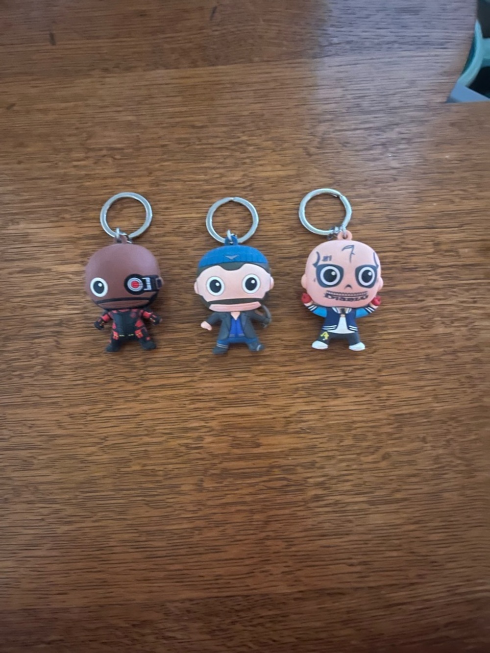 Suicide Squad keychains